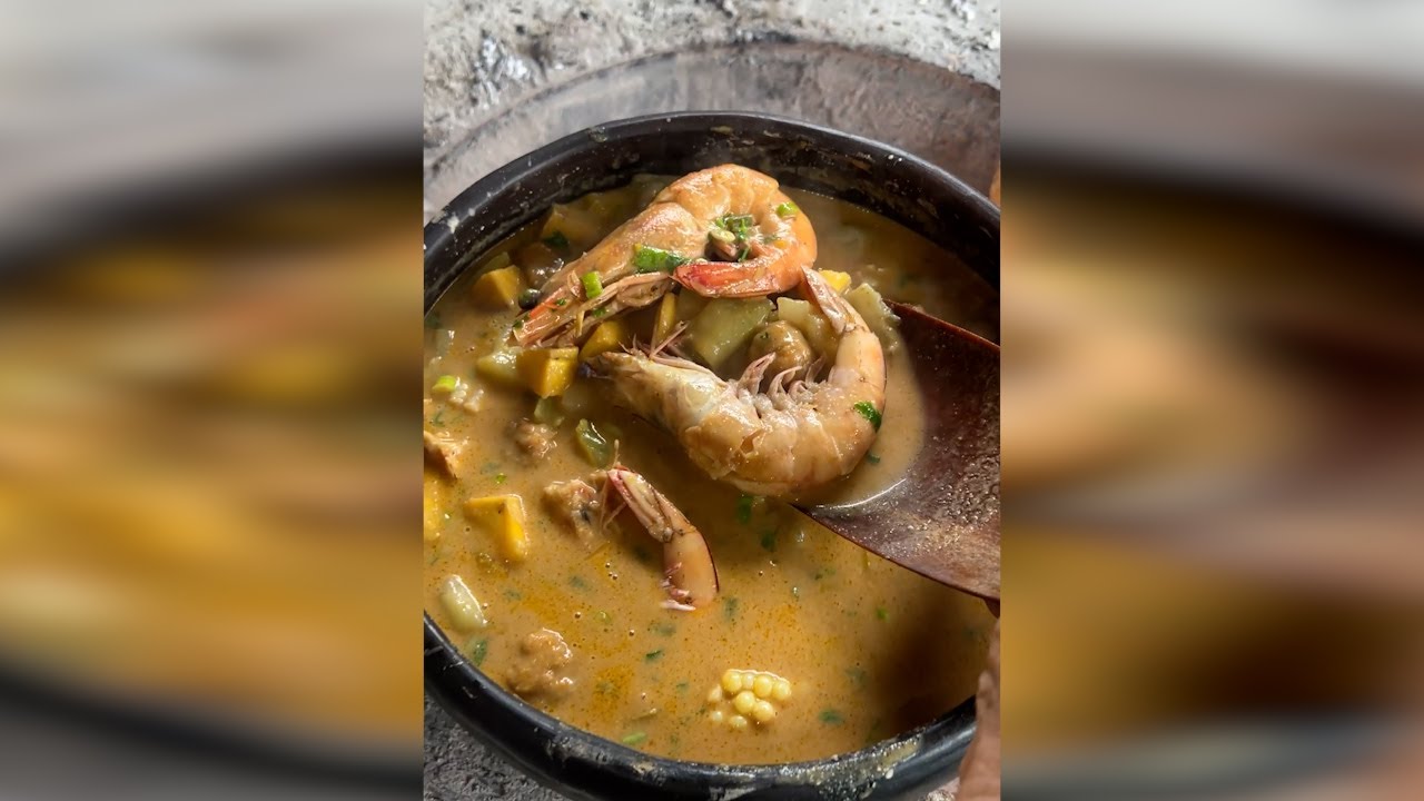 Viche de langostinos