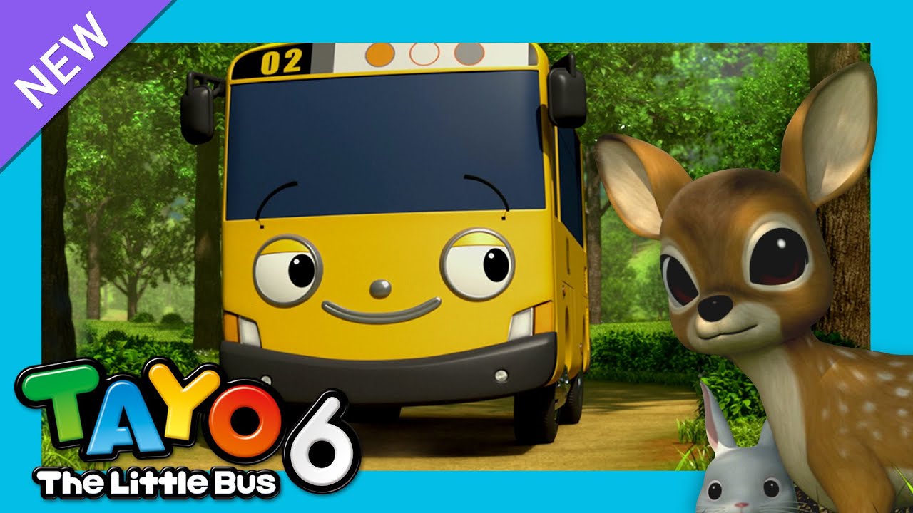 [新着] 🚌タヨ 第6 シーズン 第16話 l 不思議な遠足 l 森の中で出会った動物たち🐰🦌 l ちびっこバス タヨ