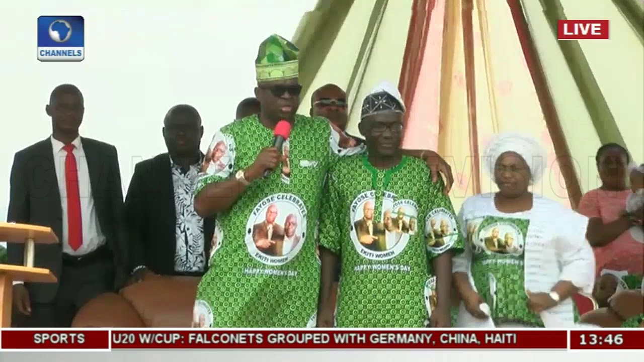 Ekiti Guber Race: Fayose Pledges Level Playing Field As He Declares Support For Eleka