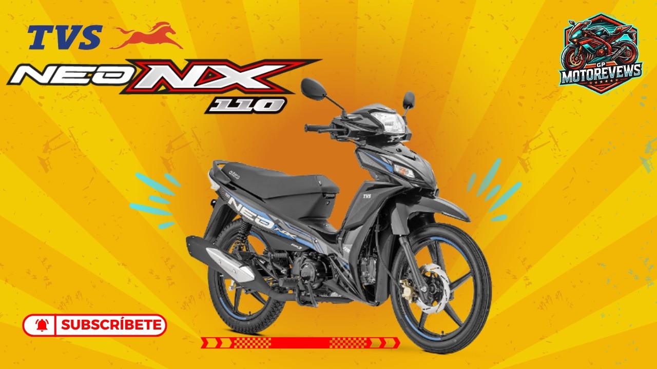 ¿Es la TVS NEO NX 110 la MEJOR Moto Semiautomática?