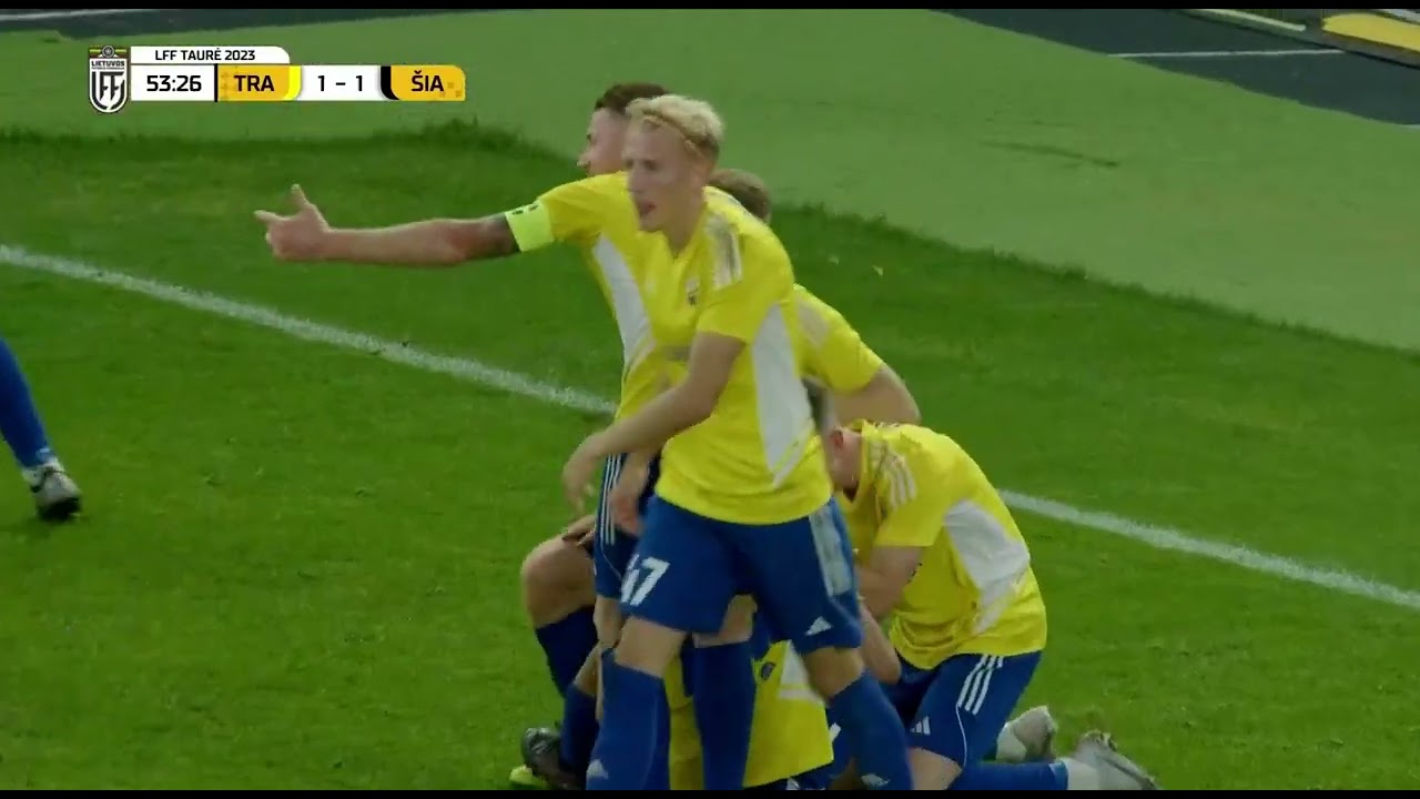 LFF  „TransInvest“ - „FA Šiauliai“  – 2:1