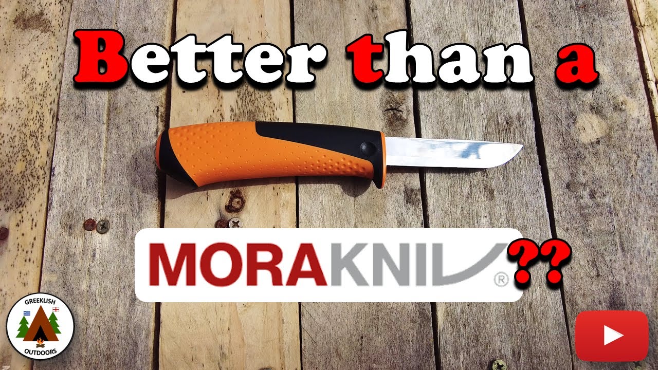 Fiskars Universal Knife with Sharpener - Is it better than a MORA?