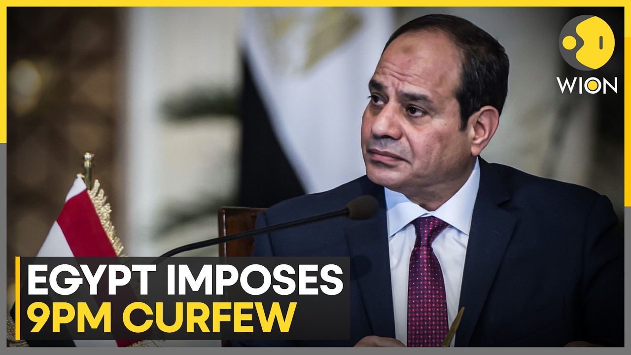 US-Iran War: Egypt Imposes 9 PM Curfew On Shops To Tackle Worsening Energy Crisis | WION