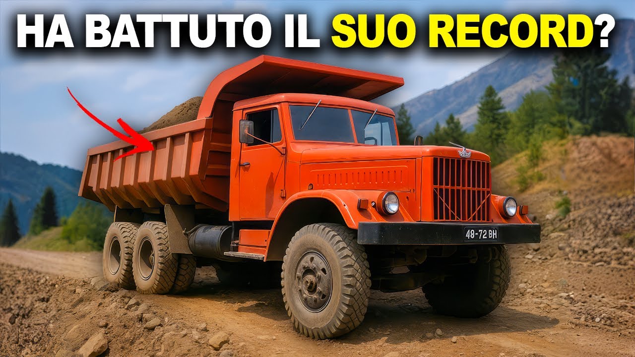 KrAZ-256: Il Camion Ribaltabile Sovietico Che Ha Superato i Suoi Limiti