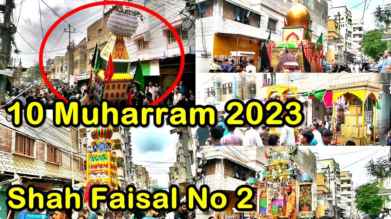 10 Muharram 2023 Tazia | Shah Faisal Colony NO 2 In Karachi Pakistan | Ayan Vlogs Karachi