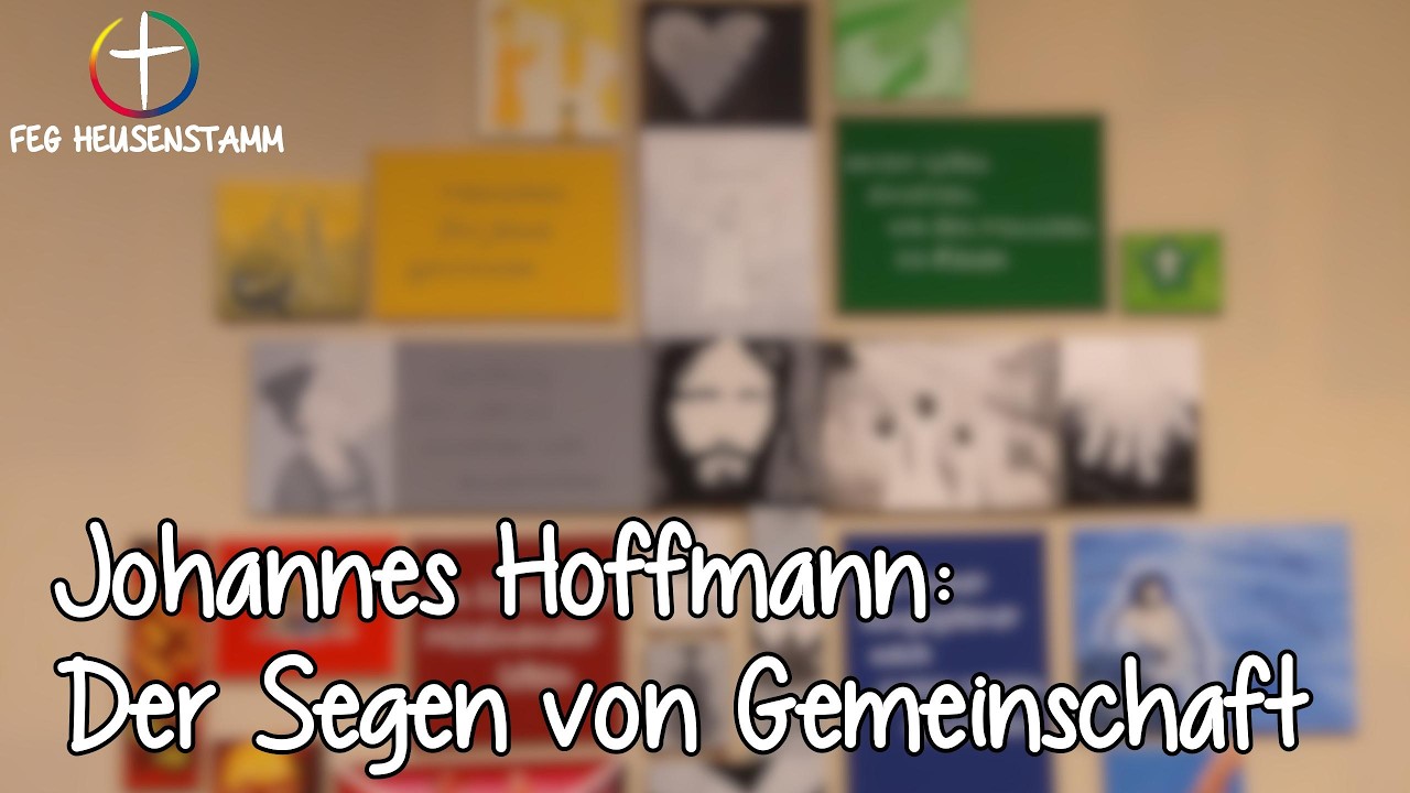 Der Segen von verbindlicher Gemeinschaft in der Gemeinde (Hebräer 10)