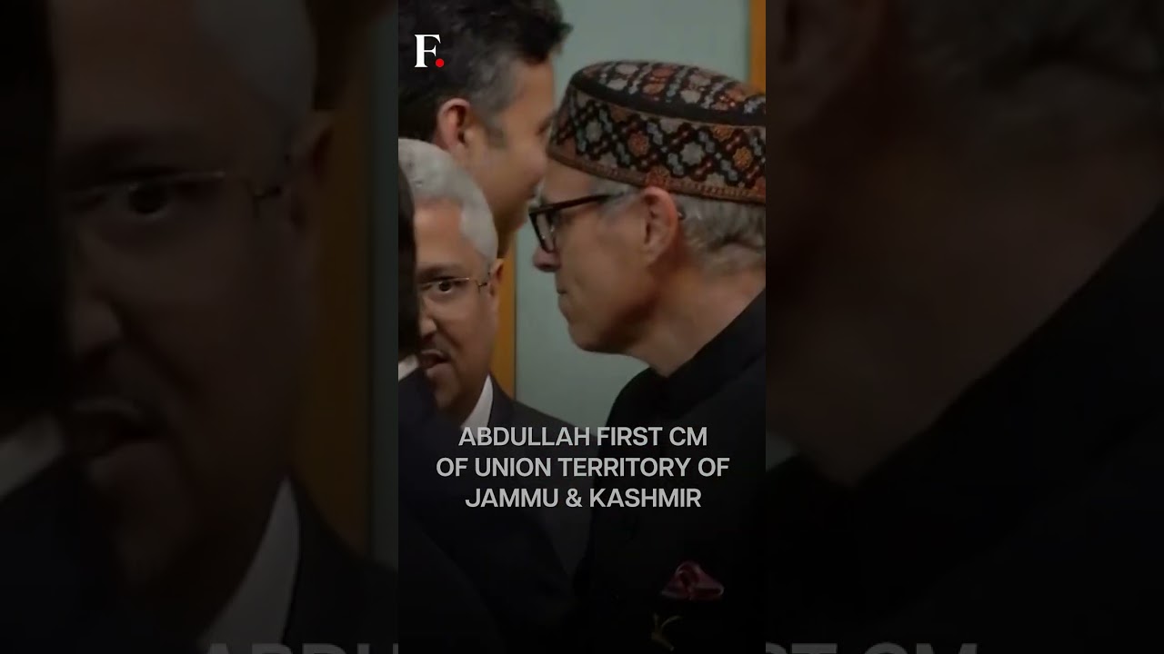 Omar Abdullah Takes Oath As Jammu & Kashmir Chief Minister | Subscribe to Firstpost