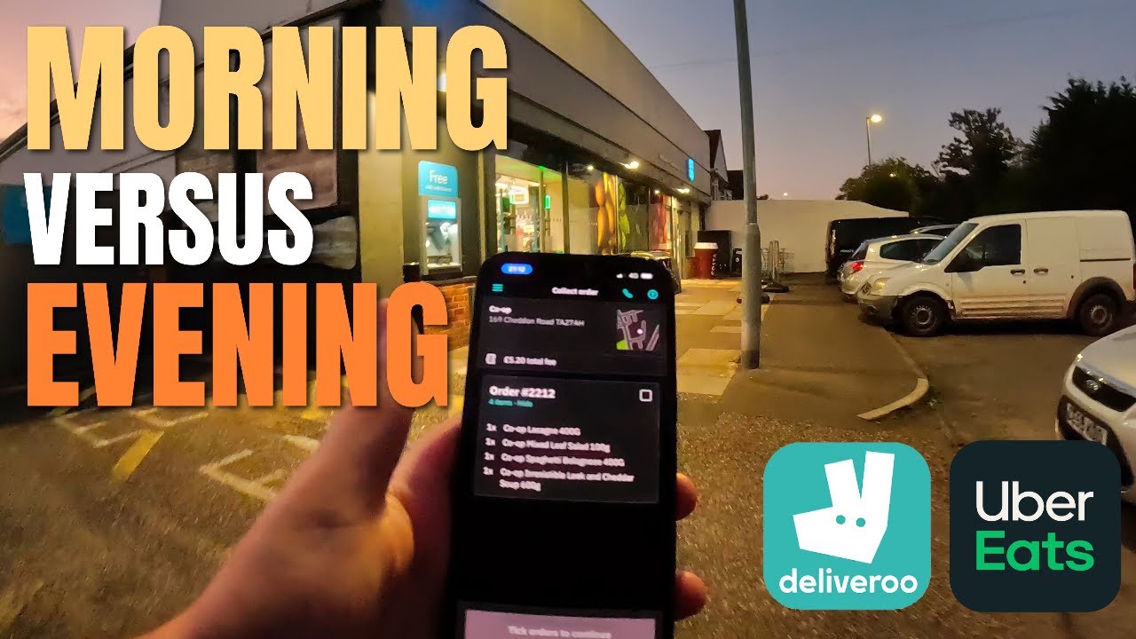 Morning Shift VERSUS Evening Shift on Food Delivery Apps - Today Did NOT Go to Plan!