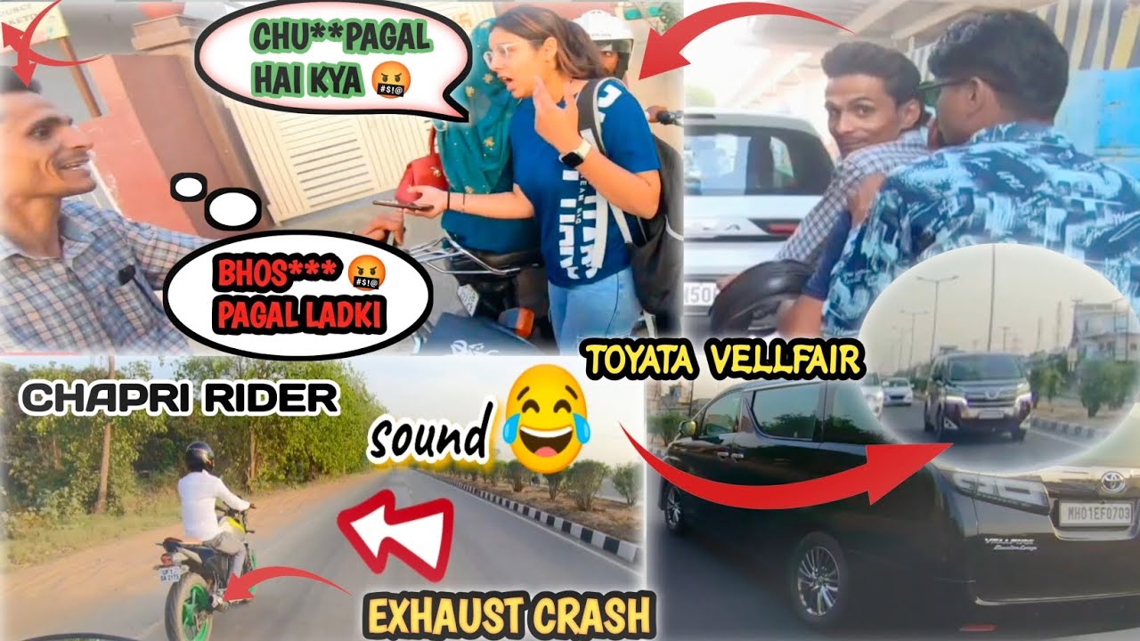 Muzaffarnagar To Meerut | Ntorq Ride | Road Rage💥🤬| Chapri rider | Toyata Vellfair car 😍