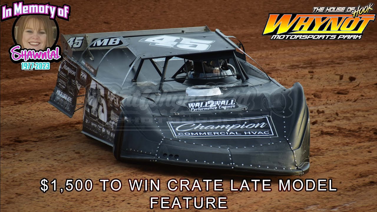 Chase Holland @ The House OF HOOK + $1,500 to Win Crate Late Model RACE!