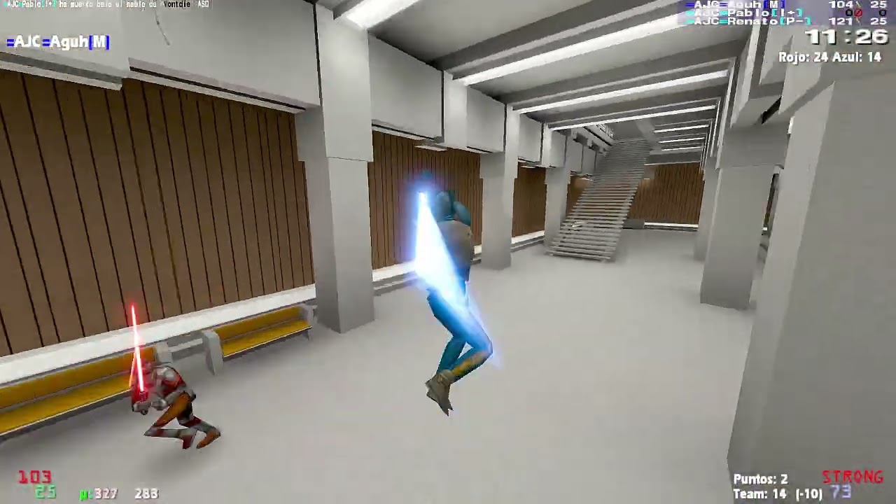 Jedi Knight Academy: Saber Olympics | AJC vs Wontdie