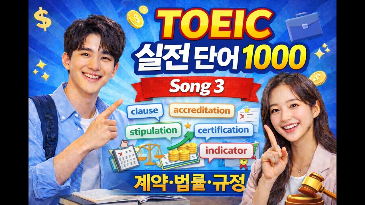 노래로 배우는 토익 기출 단어 1000_3