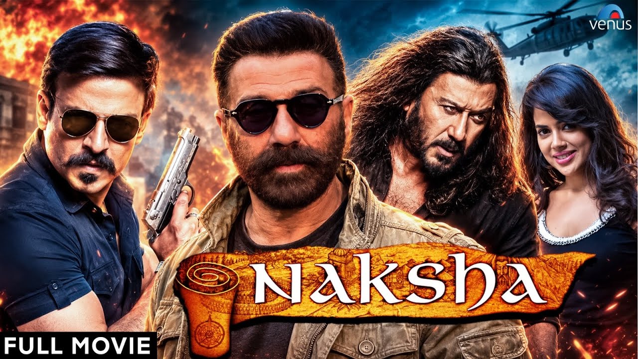 Naksha Full Movie | Hindi Movies 2026 | Sunny Deol | Vivek Oberoi | Sameera Reddy | Action Movie