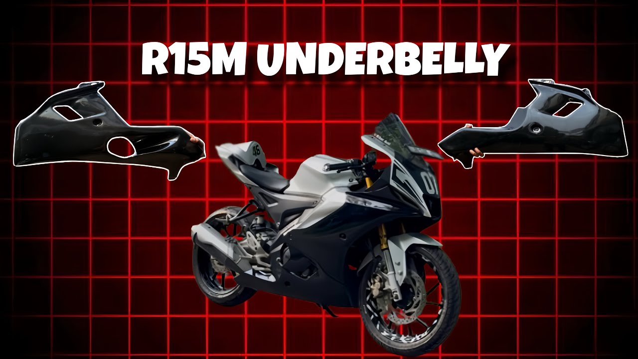  underbelly installed on my yamaha r15m | modified Yamaha r15m 