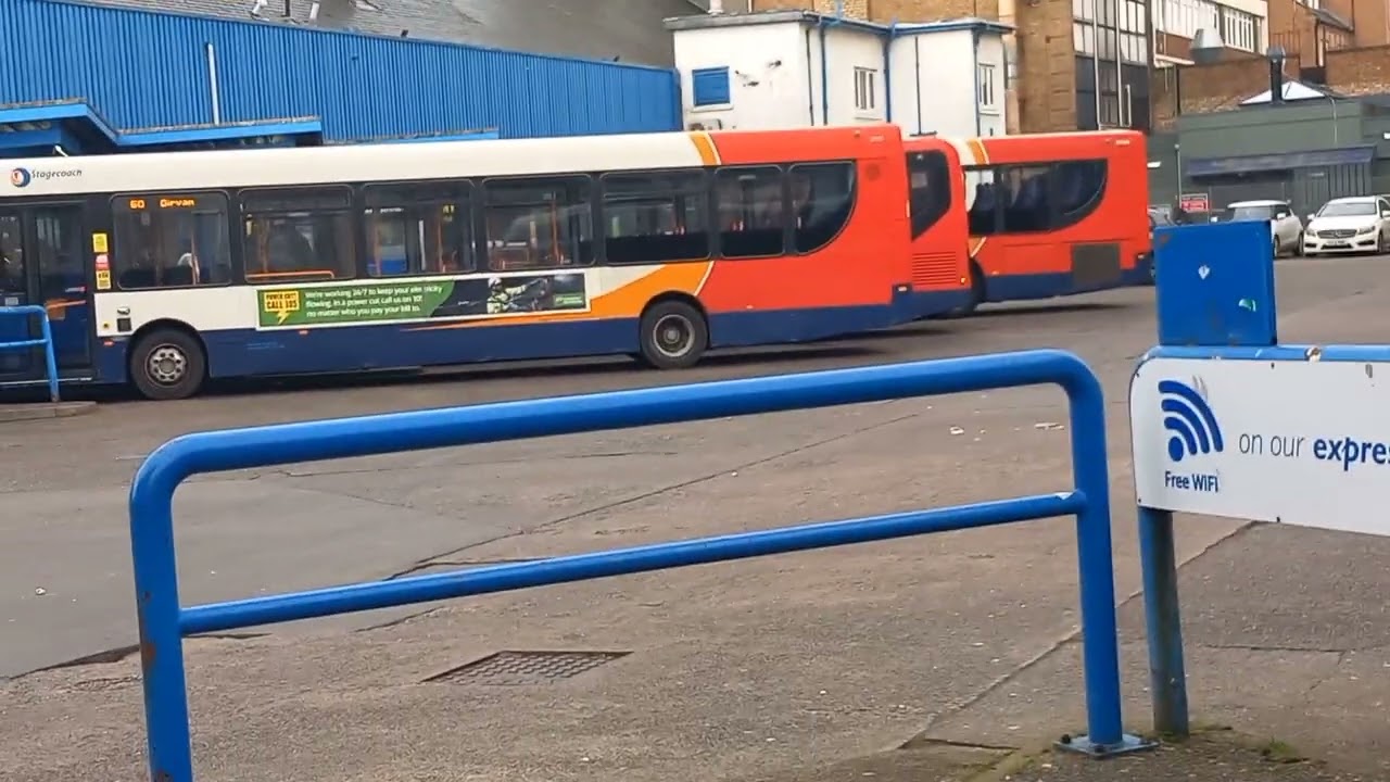 Buses at Ayr 14/2/23