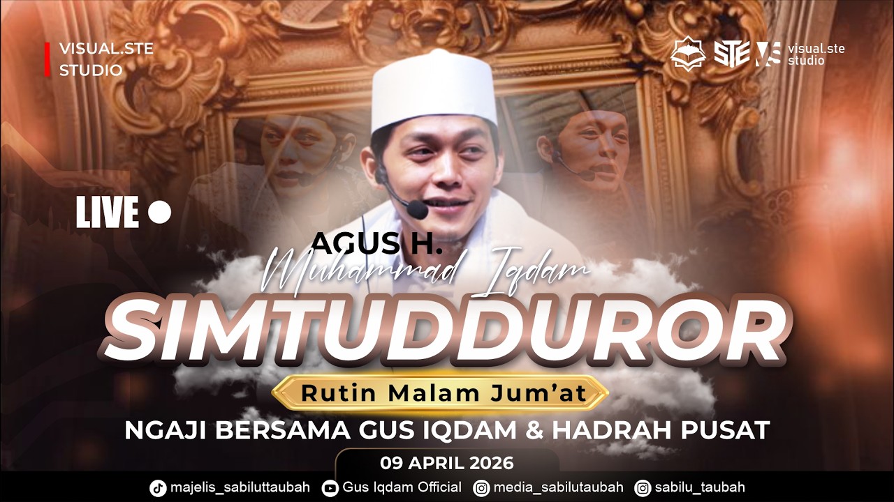 [LIVE] Rutinan Malam Jum'at Majelis Sabilu Taubah Blitar (09 APRIL  2026)