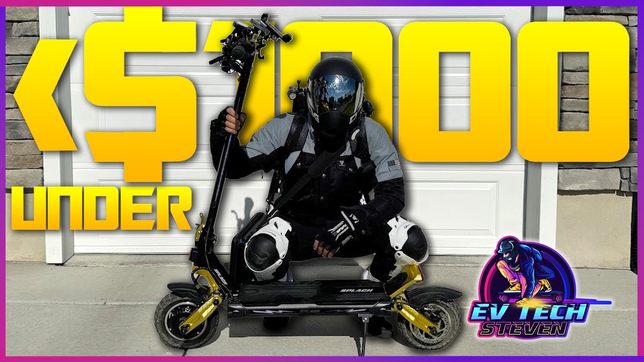 Best Sub $1000 Dual Drive Electric Scooter? Splach Thunder Review