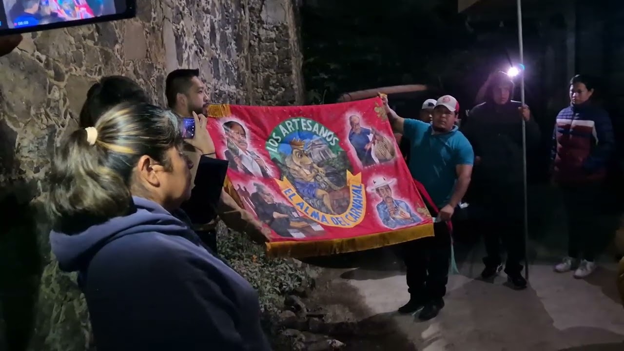 Salva Barrio Santo Domingo, Comparsa Anáhuac - Brinco del Chinelo. 2026