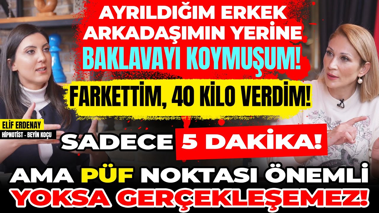 Ayrıldığım Erkek Arkadaşımın Yerine Baklavayı Koymuşum! Farkettim, 40 Kilo Verdim! Sadece 5 Dakika!