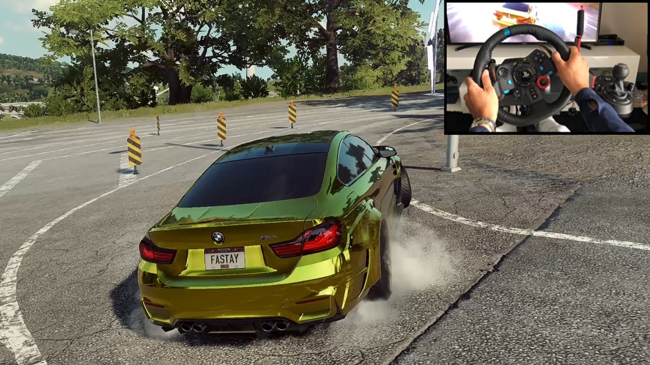 NFS HEAT BMW M4 - LOGITECH G29 gameplay