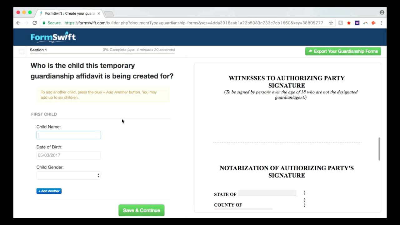 Guardianship Form: Create Your Guardianship Form Online with FormSwift