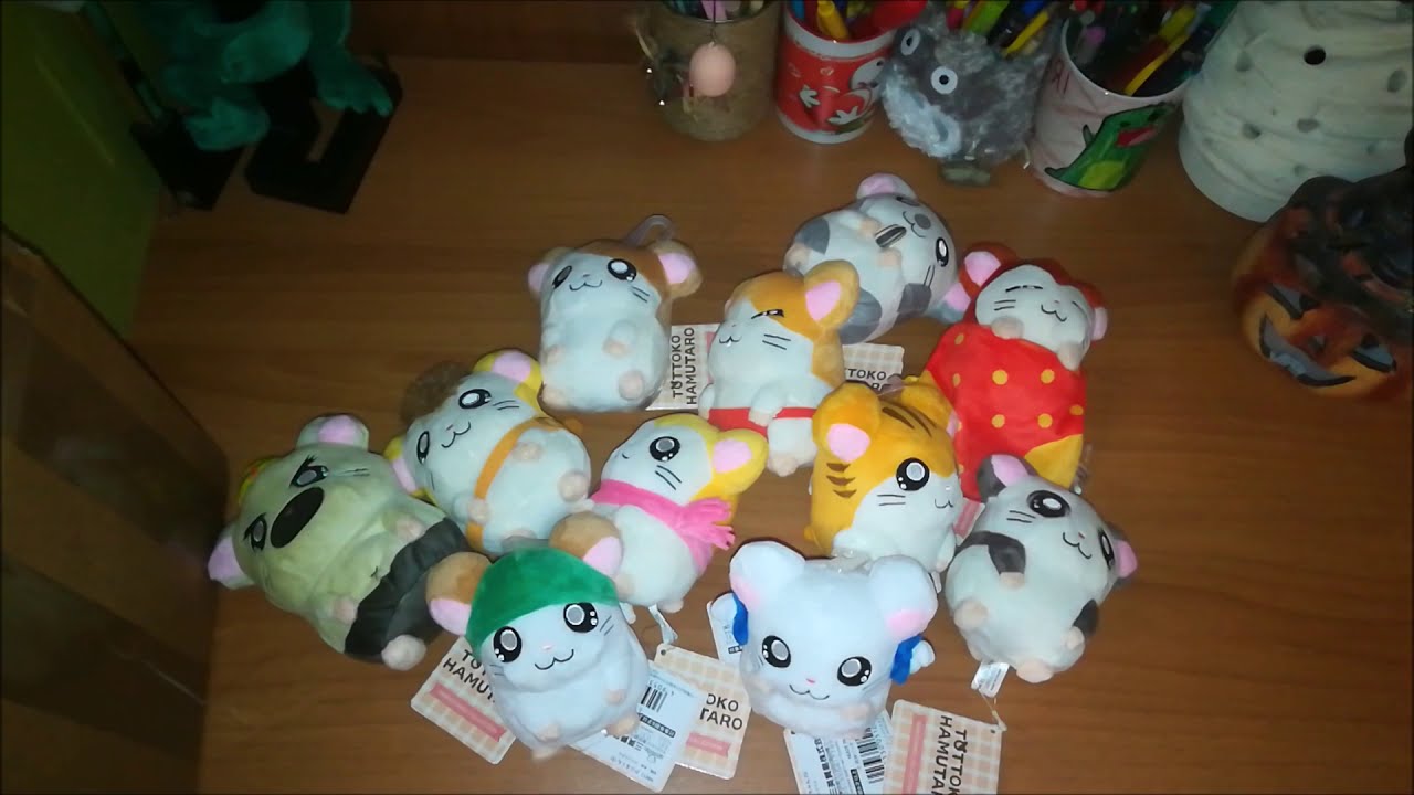 Tottoko Hamutaro peluche di Hamtaro dal Giappone