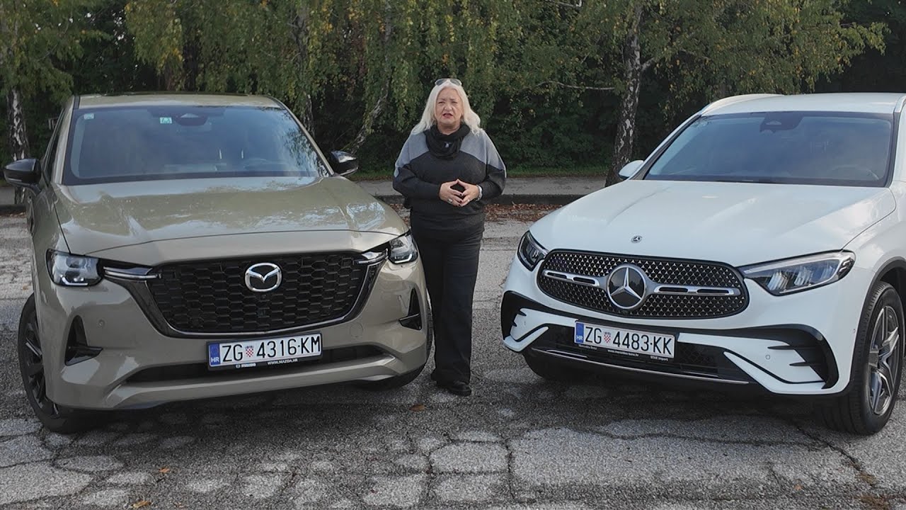 Mazda CX-60 3.3 E-Skyactiv D i Mercedes GLC 200d 4Matic test