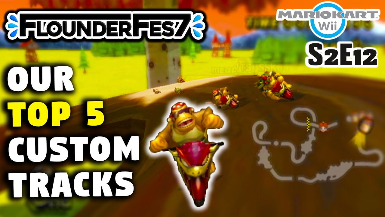 We Raced Our TOP 5 Favorite Custom Tracks In Mario Kart Wii