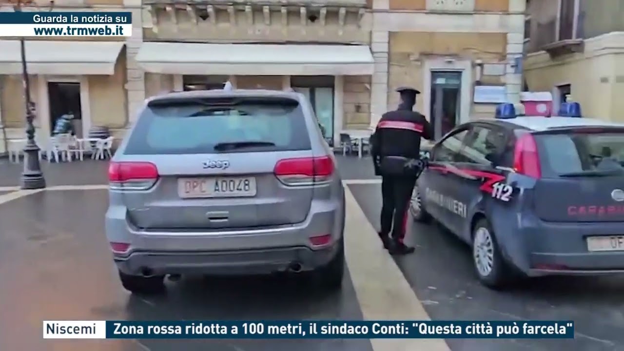 Niscemi - Zona rossa ridotta a 100 metri, il sindaco Conti: 