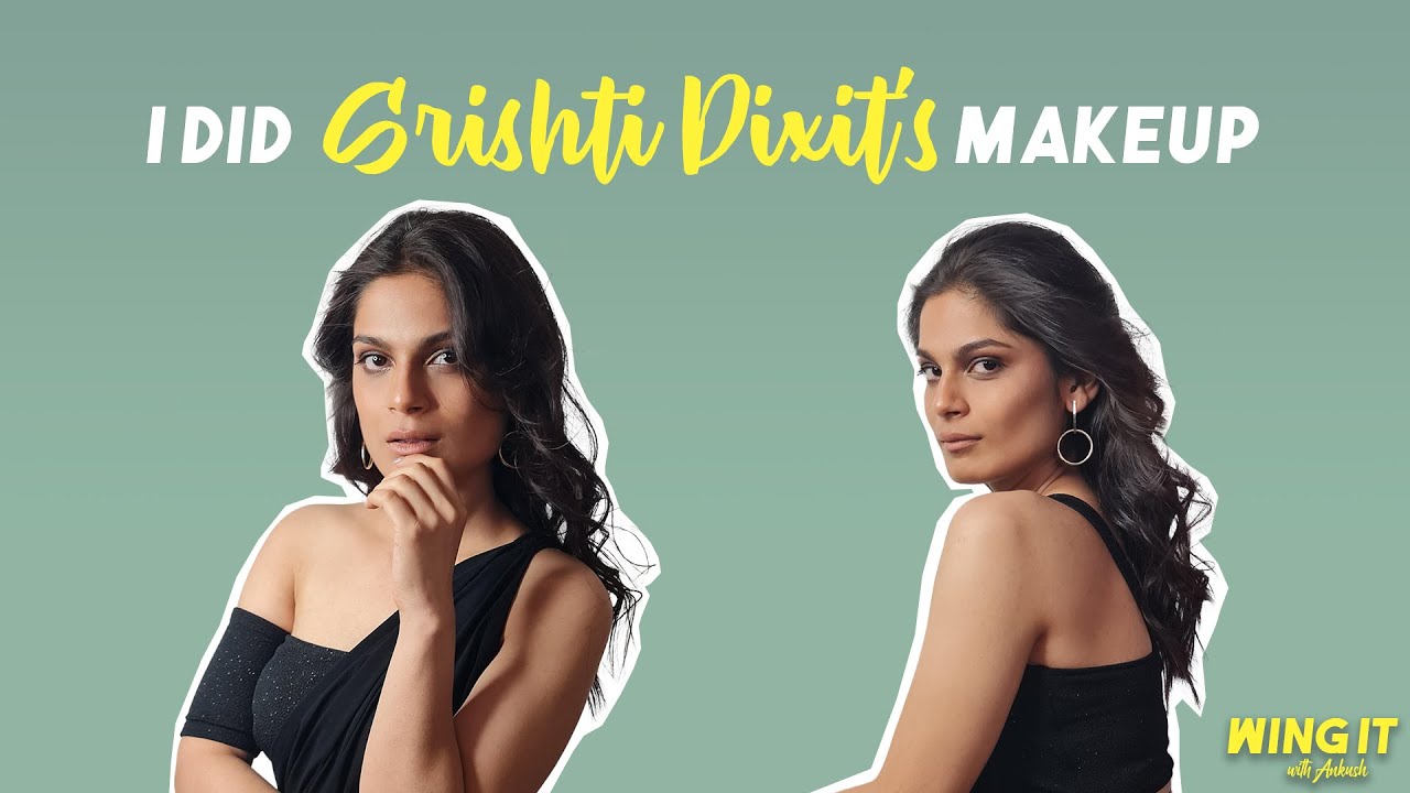 Easy Brown Smokey Eyes Makeup Tutorial | Wing It With Ankush | ft. Srishti Dixit