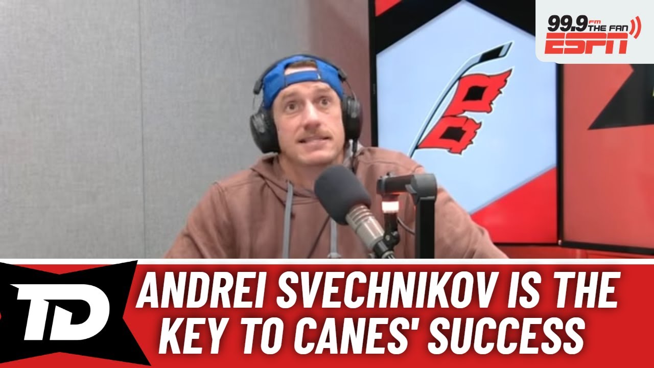 Andrei Svechnikov is the key to the Carolina Hurricanes' hot streak