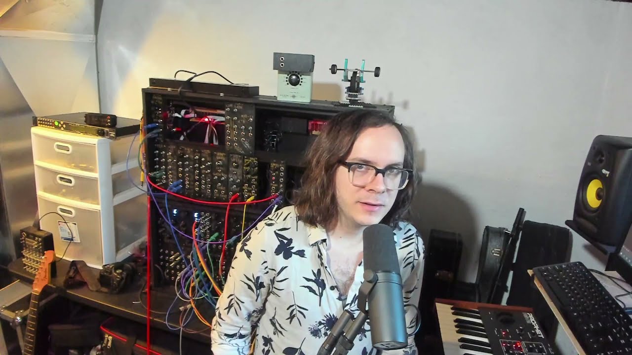 DIY Analog Synth Spring Reverb - MFOS VC Spring Reverb Demo