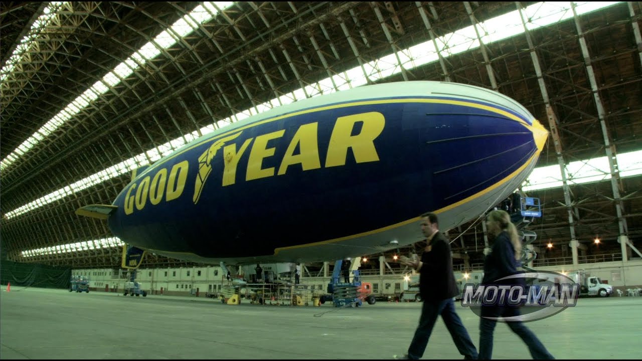 Goodyear Blimp - MotoMan Learns How to Pilot the Goodyear Blimp - Part Two