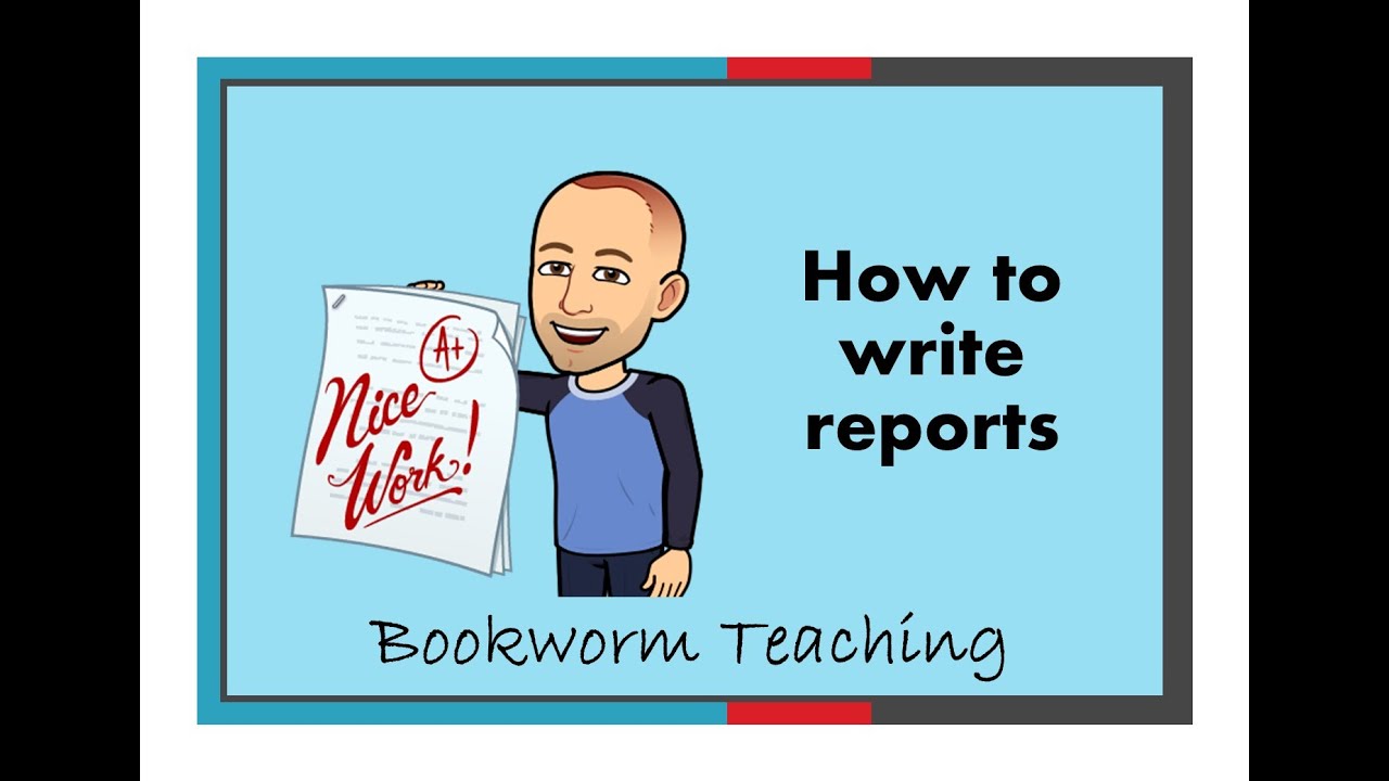 How to write a report