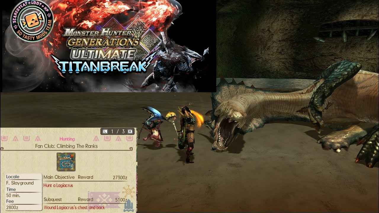 [PC] Monster Hunter Generations Ultimate -  G4☆ HYPER LAGIACRUS ROUND2