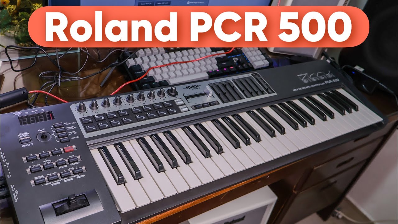 MIDI Controller Roland Edirol PCR500