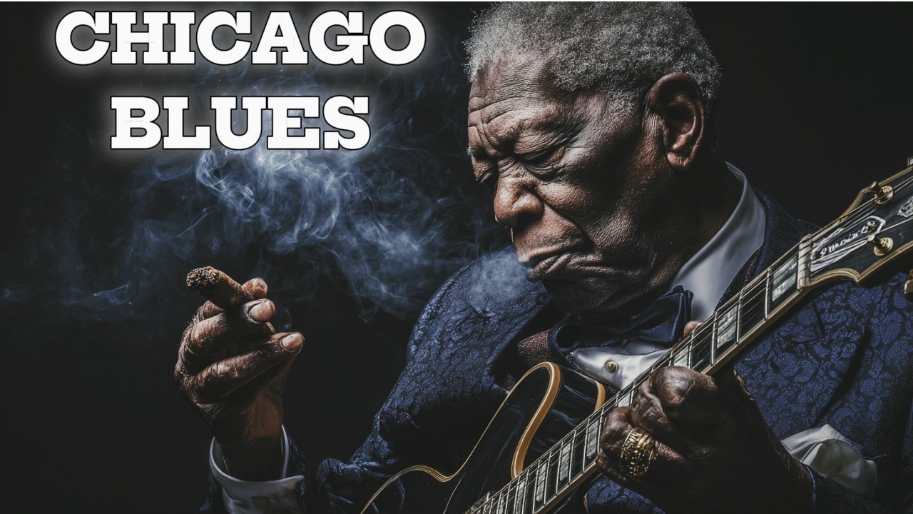 Whiskey Blues & Chicago Nights | Slow Blues Music