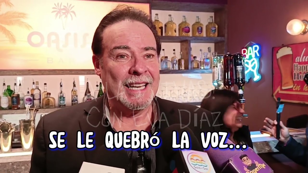 César Évora a punto del llanto al recordar a Helena Rojo 🥺🥺🥺