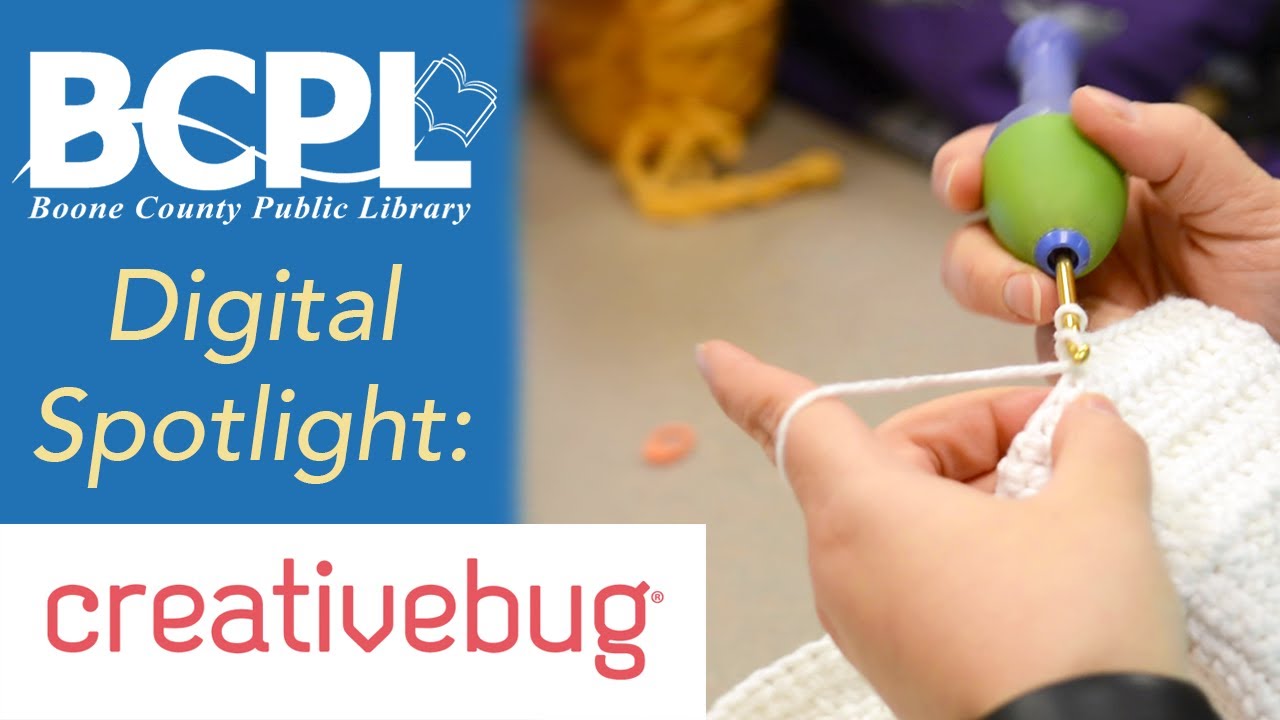 Creativebug! - BCPL Digital Spotlight