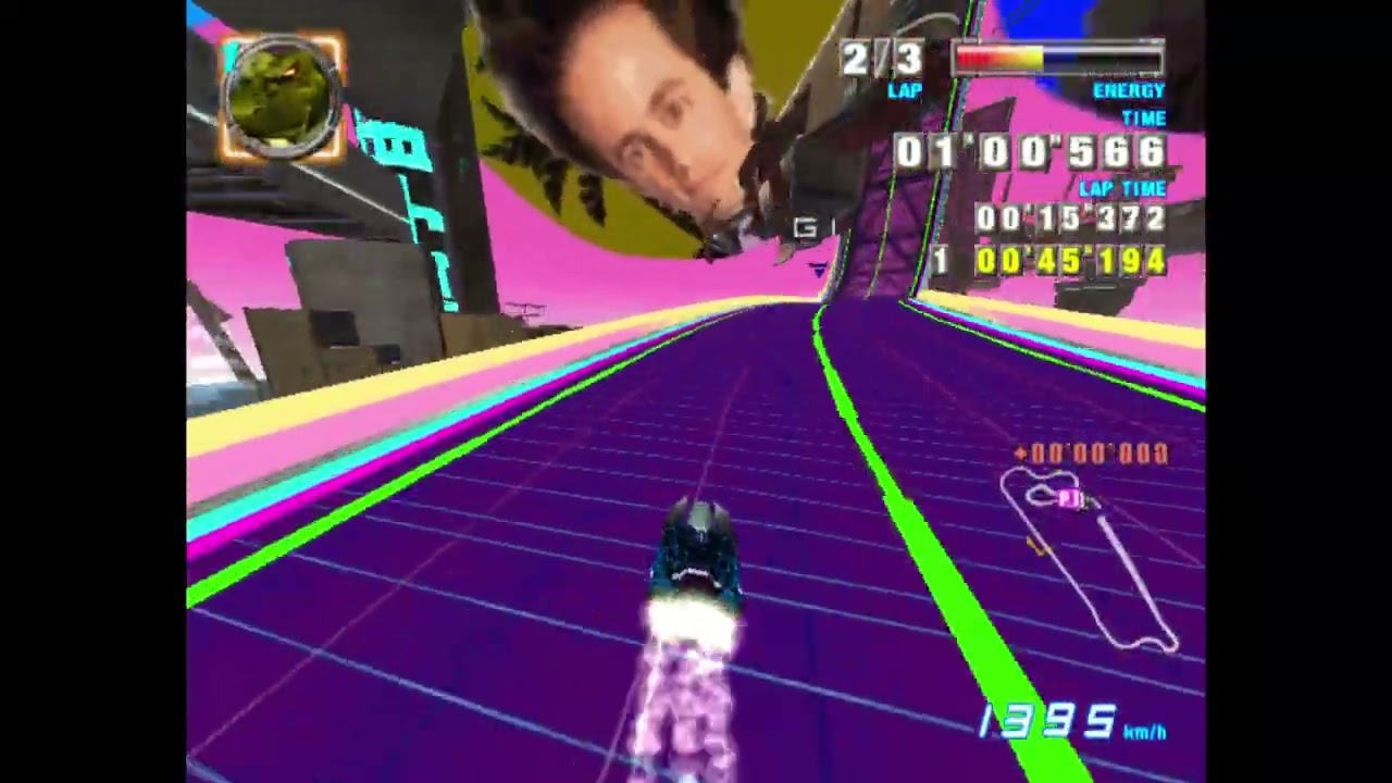 F-Zero GX Unleashed 5.0 - Port Town Aero Dive with Big Fang 1'55