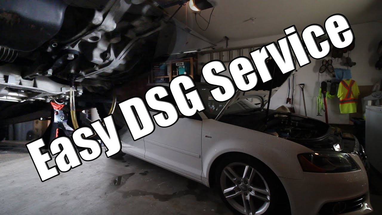 Обслуживание DSG A3/GTI/Golf R/S3! (Очень просто!)