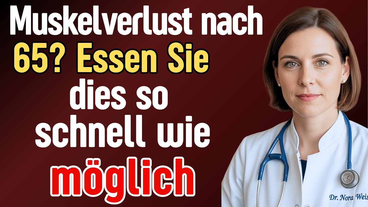 Senioren: Ihre Muskeln verschwinden ohne dieses Lebensmittel in Ihrer Ernährung!