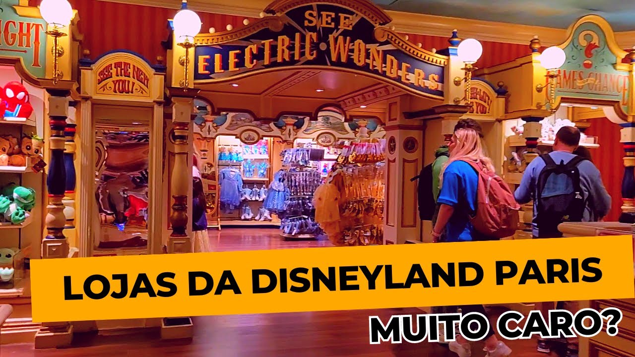 LOJAS DA DISNEY - PREÇOS DAS LOJAS DA DISNEYLAND PARIS - PARTE 3 VLOG DE VIAGEM