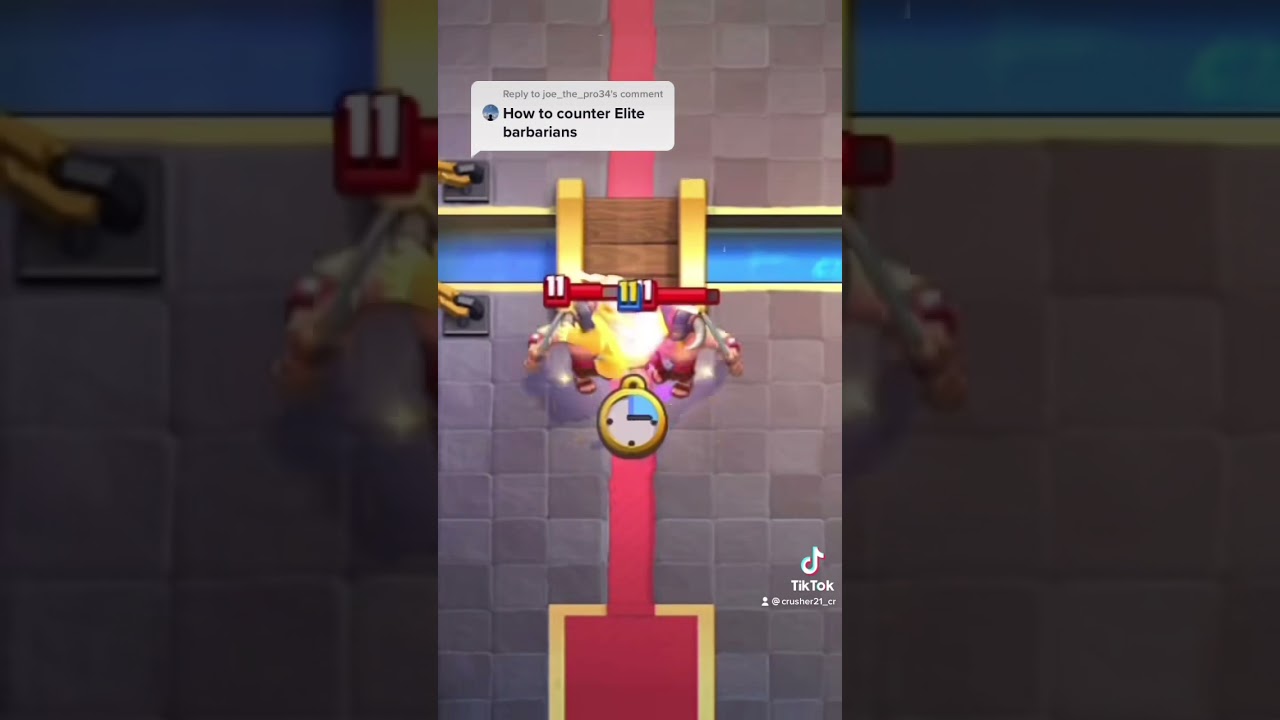 Countering elite barbs is easy 🥱