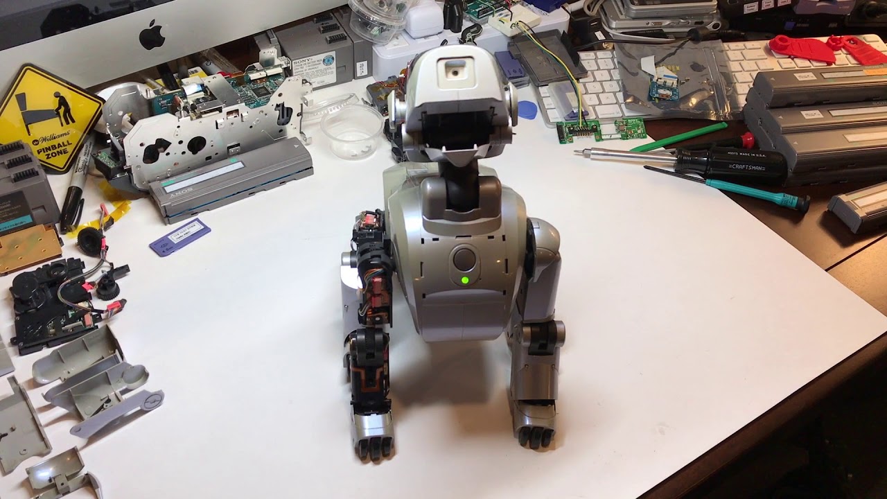 Repairing Broken Aibo ERS-111 Legs