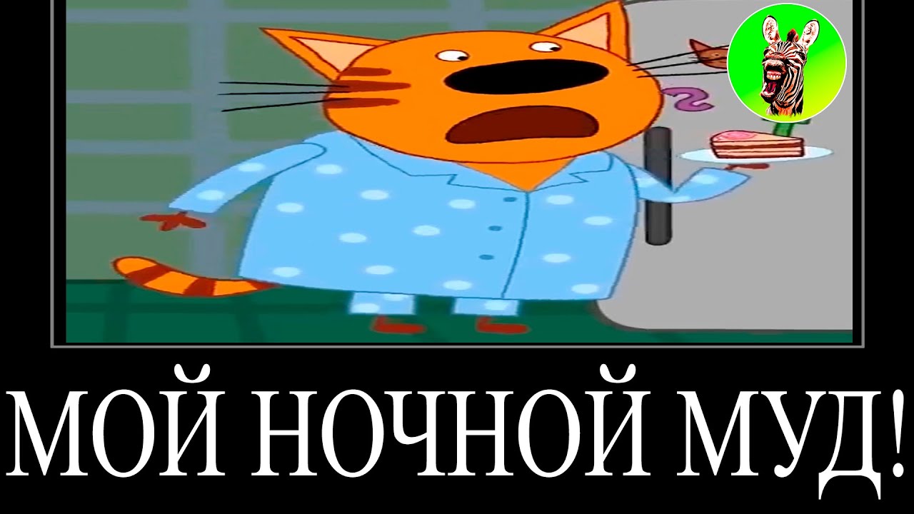МУД ТРИ КОТА (СБОРНИК 141 - 143) ДЕМОТИВАТОР | МОЙ НОЧНОЙ МУД!