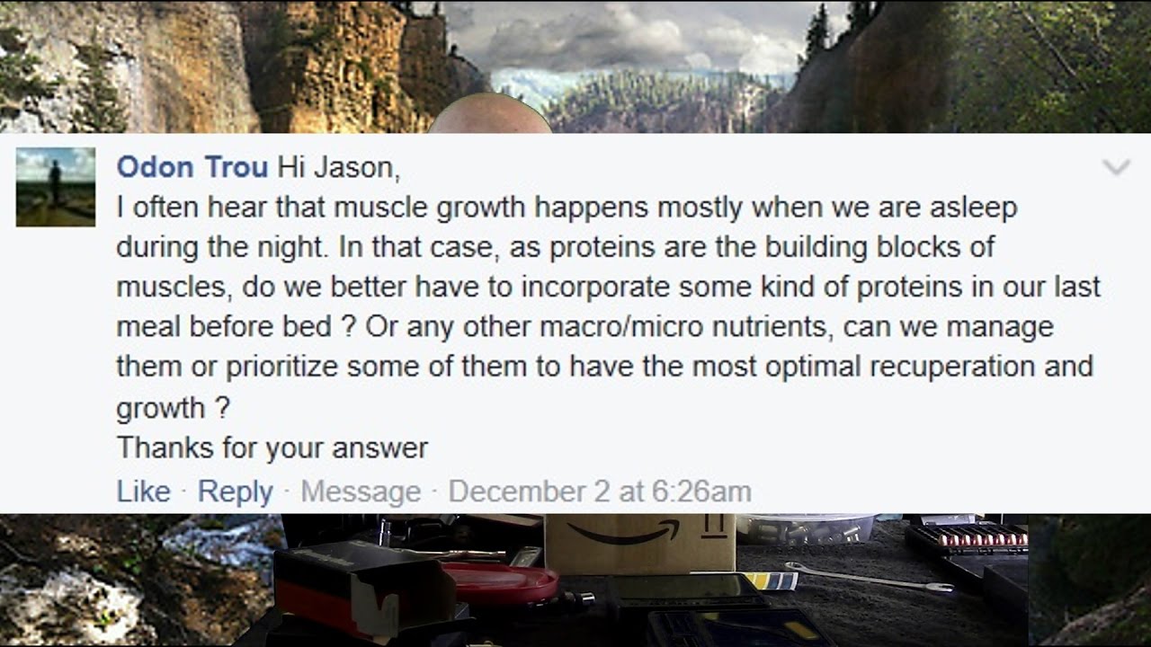 Should You Be Concerned About Protein During Sleep To Fuel Muscle Growth?