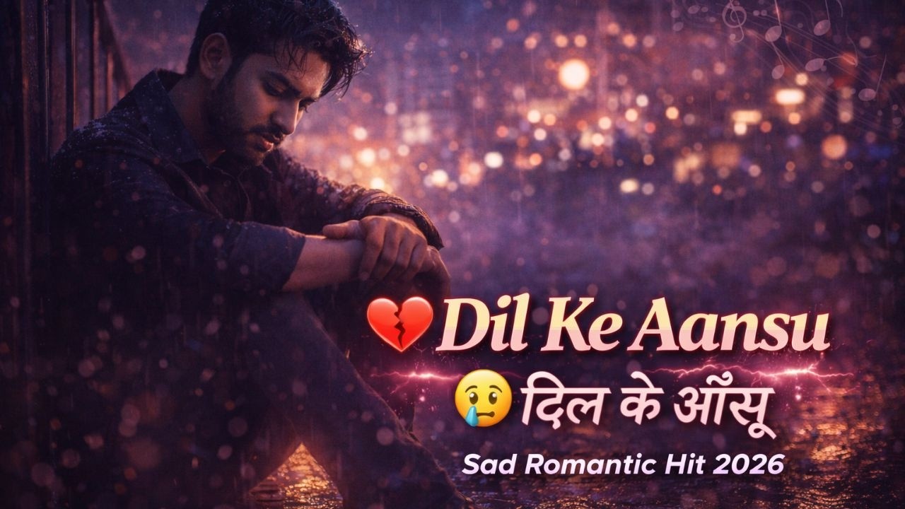 Dil Ke Aansu 💔 | New Bollywood Sad Song 2026 | Emotional Heartbreak Track
