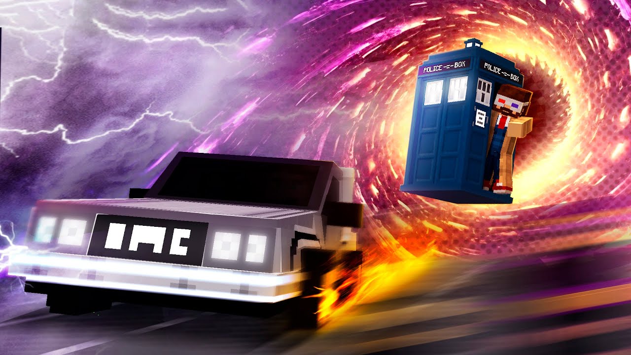 МАШИНА ВРЕМЕНИ В МАЙНКРАФТЕ! DALEK MOD 1.16.5