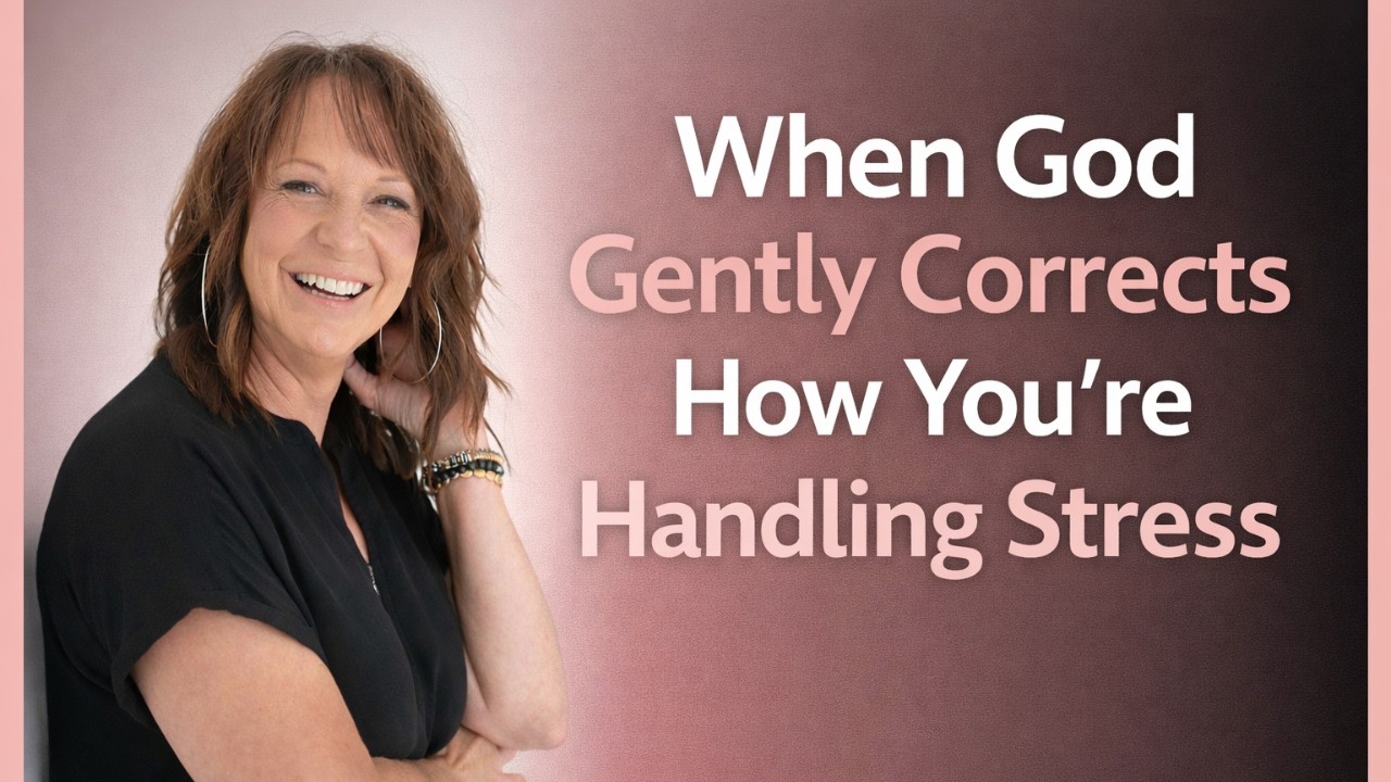 Handling Stress As A Christian:  When God Gently Corrects How You're Handling Stress